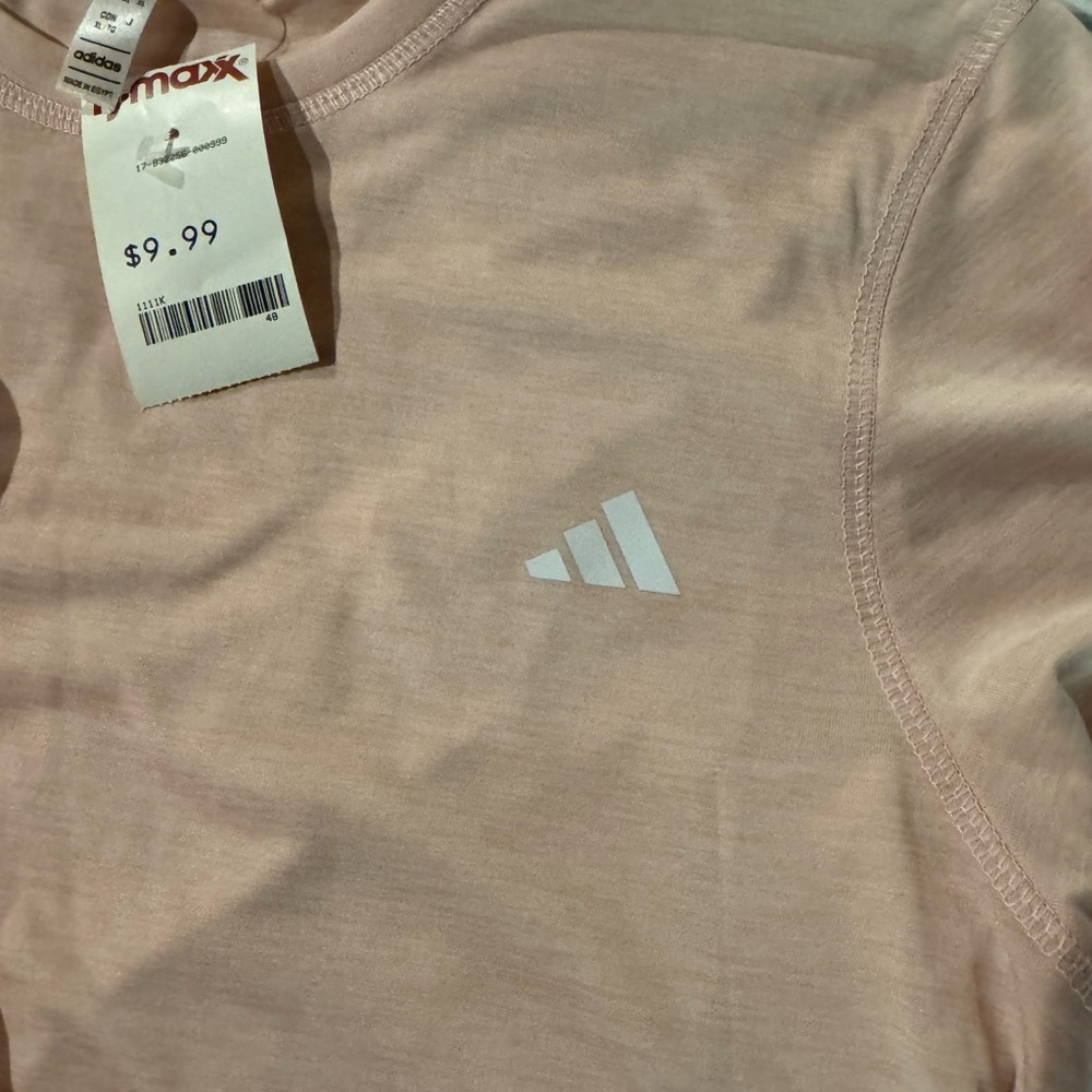 Columbia Women's Coral and Light Pink Short Sleeve Brand New from Adidas - Picture 2 of 5